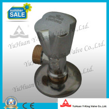 Válvula de batente do ângulo de bronze com S / S Flange (YD-D5021)